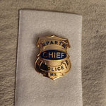 In the Heat of the Night" Bill Gillespie (Carol O'connor) Police Chief Prop Replica Badge