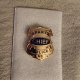 In the Heat of the Night" Bill Gillespie (Carol O'connor) Police Chief Prop Replica Badge