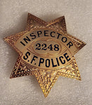 The Streets of San Francisco Inspector Steve Keller (Michael Douglas) #2248 Prop Replica Badge