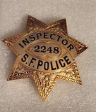 The Streets of San Francisco Inspector Steve Keller (Michael Douglas) #2248 Prop Replica Badge