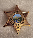 Longmire Sheriff Absaroka County, Wy Tv Show Replica Prop #47 Badge