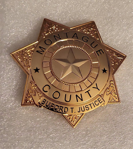 Buford T Justice "Smokey & the Bandit" Prop Badge! I