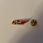 Tennessee State Flag Lapel pin