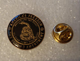 2nd Ammendment Gadsden Lapel Pin