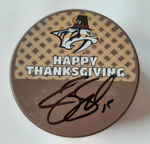 Craig Smith Nashville Predators autographed puck.