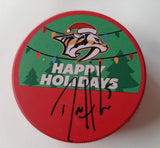 Dan Hamhuis Nashville Predators autographed puck