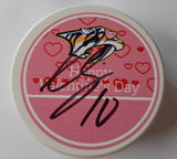 Colton Sissons Nashville Predators autographed puck