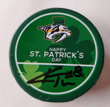 Kyle Turris Nashville Predators autographed puck