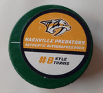 Kyle Turris Nashville Predators autographed puck