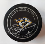 Shea Weber Nashville Predators autographed puck