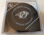 Nashville Predators 2019-20 official game puck