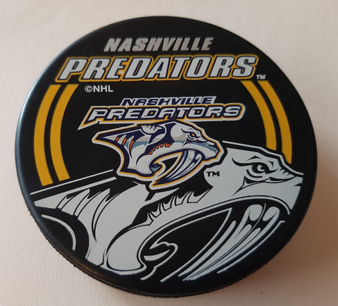 Nashville Predators logo puck